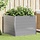 Bac à fleurs surélevé en acier gris 100x100x77cm - Jusqu'à -33% Outlet