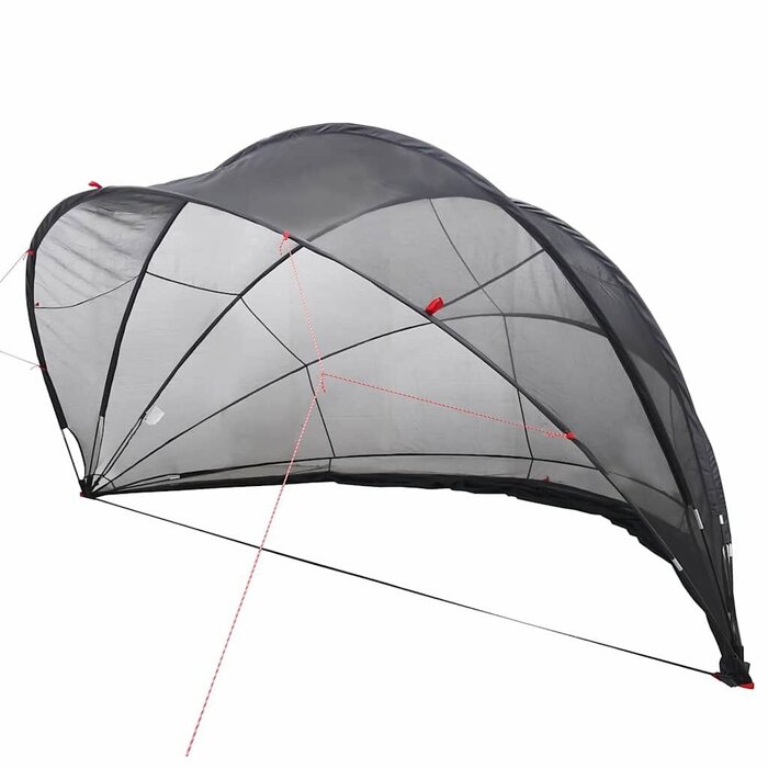 Vidaxl Dôme de piscine pliable 472x460cm - Protection UV - Jusqu'à -35%