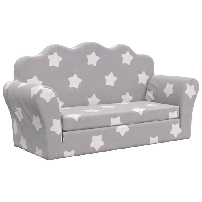 Vidaxl Canapé-lit 2 places enfant motif étoiles - Jusqu'à 33% de remise