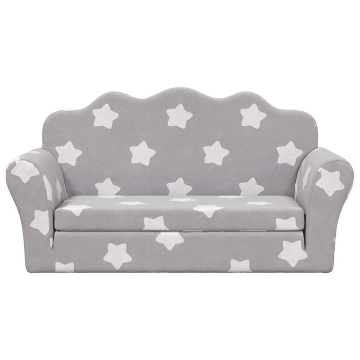 Vidaxl Canapé-lit 2 places enfant motif étoiles - Jusqu'à 33% de remise