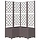 Jardinière avec treillis 80x80x136 cm - Marron - Jusqu'à -29%