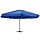 Parasol double XXL 500 cm bleu azur - Jusqu'à -35% sur l'outlet