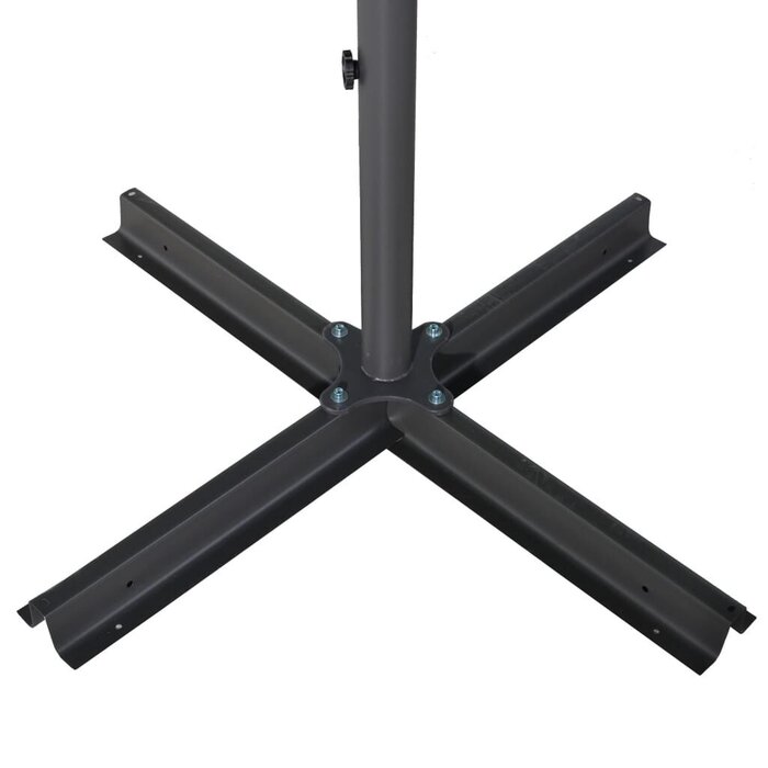 Vidaxl Parasol double XXL 500 cm bleu azur - Jusqu'à -35% sur l'outlet