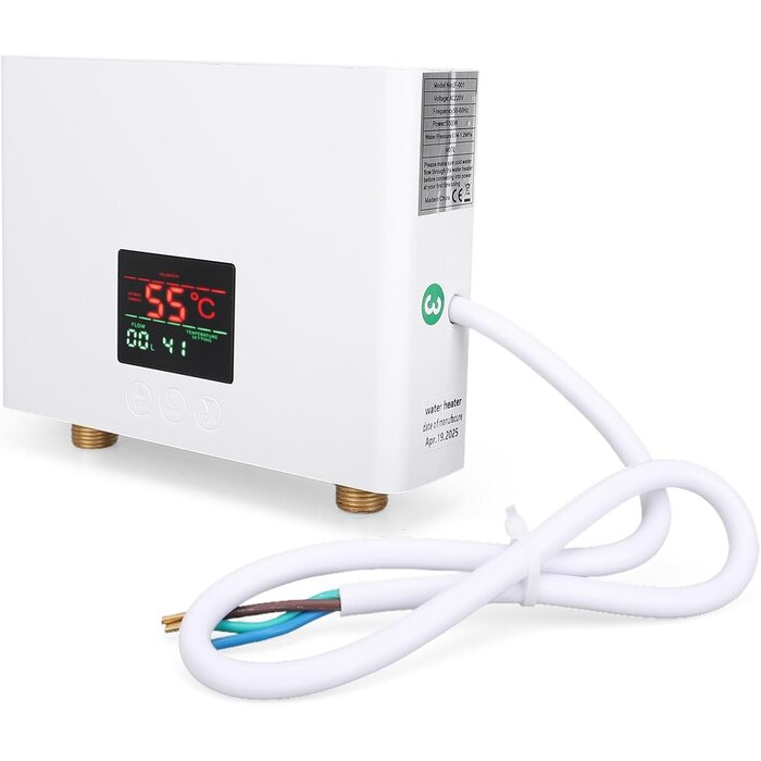 Chauffe-eau instantané 5500W - Tactile - Jusqu'à -29% sur votre eau chaude