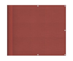 Vidaxl Brise-vue balcon terracotta 90x800cm - Jusqu'à -56% sur votre intimité
