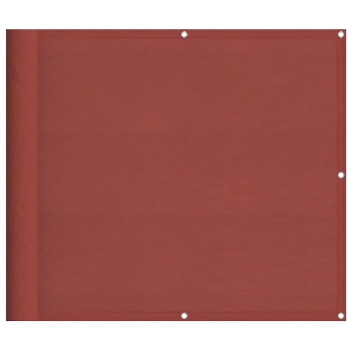 Vidaxl Brise-vue balcon Terracotta 90x800cm - Jusqu'à -32% sur nos modèles outlet