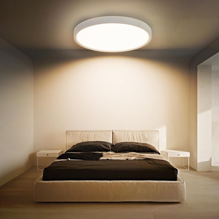 Plafonnier LED RGB 24W Ø30cm - Dimmable et étanche - Jusqu'à -28%