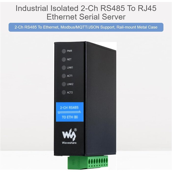 Serveur Série Industriel RS232/485/422 vers Ethernet - Jusqu'à 28% de remise