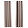 Lot de 2 rideaux occultants taupe 140x175 cm - Jusqu'à -27%