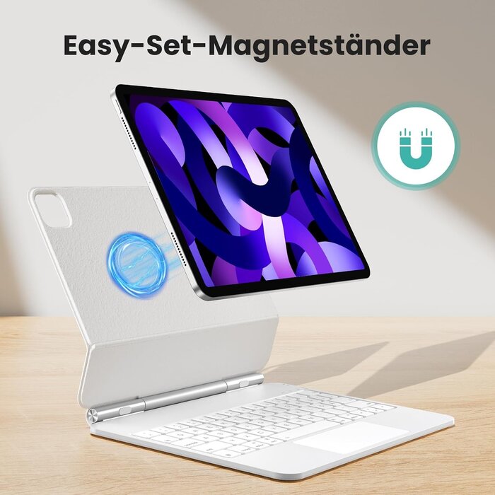 Étui Clavier Magic pour iPad 11 pouces - QWERTZ - Jusqu'à 34 % de réduction