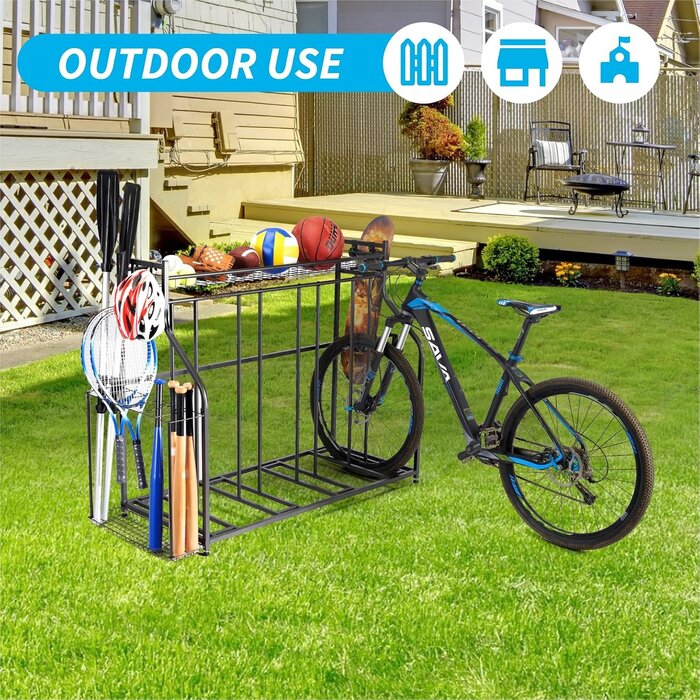 Support de Rangement 4 Vélos et Équipement Sport - Jusqu'à 29% de remise
