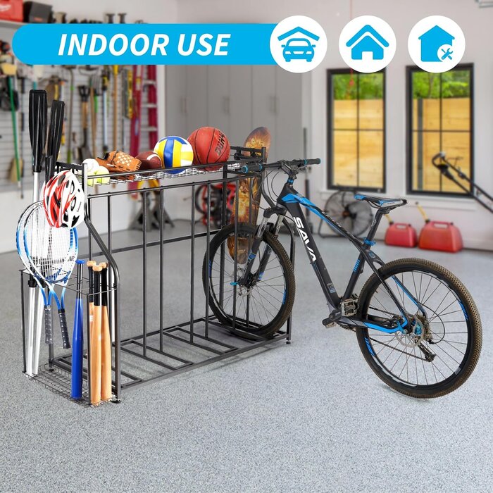 Support de Rangement 4 Vélos et Équipement Sport - Jusqu'à 29% de remise