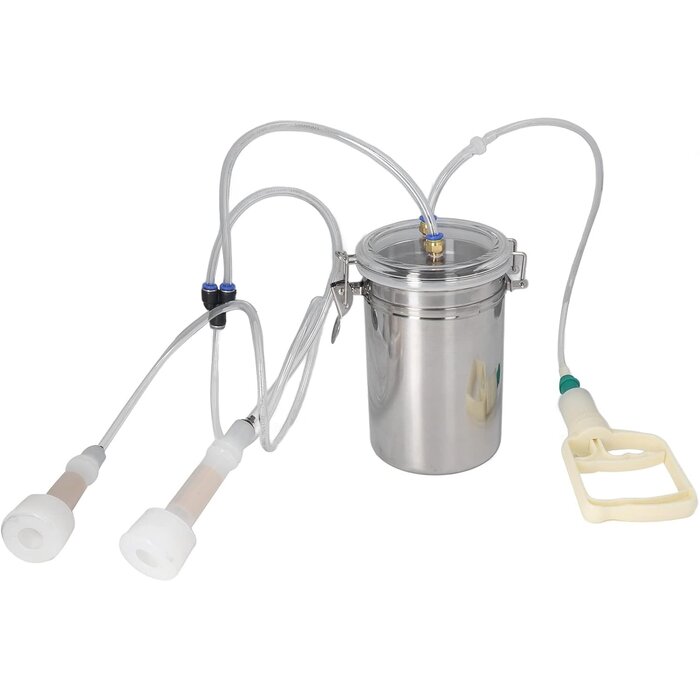 Trayeuse manuelle pour chèvres 2L en inox - Jusqu'à 33% de réduction