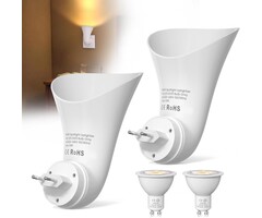 Lot de 2 appliques murales LED orientables - Jusqu'à 54% de réduction