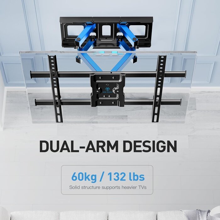 Support mural TV articulé 37-85 pouces - Jusqu'à -28% de remise