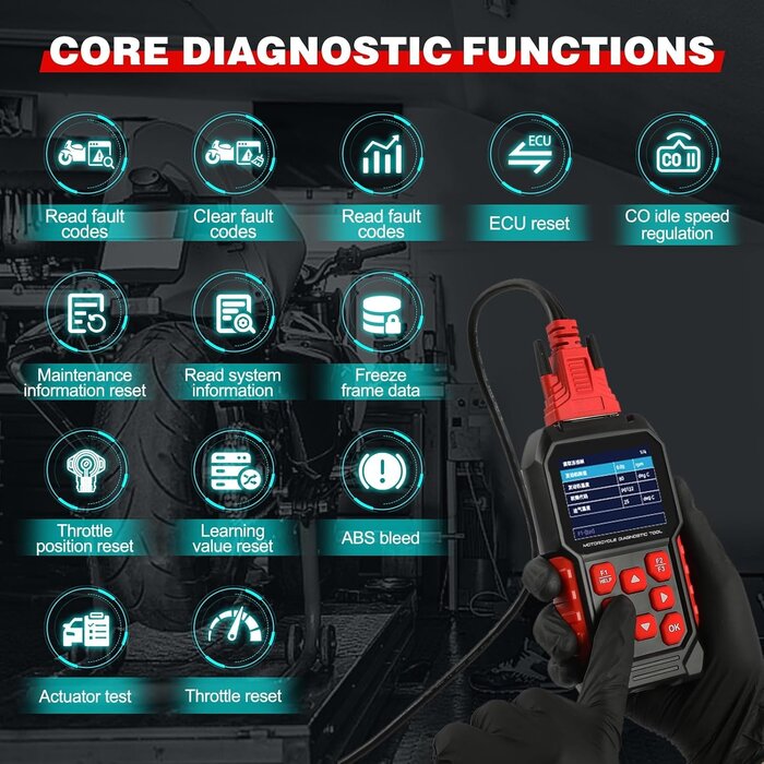 Scanner de diagnostic moto - Jusqu'à 35% de réduction sur votre exemplaire