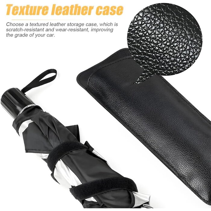 Pare-soleil Auto Pliable Type Parapluie - Protection UV - Jusqu'à -26%