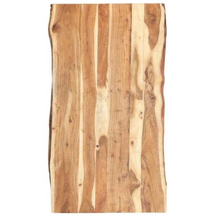 Vidaxl Plateau de table en acacia massif - Bords naturels - Jusqu'à -35%