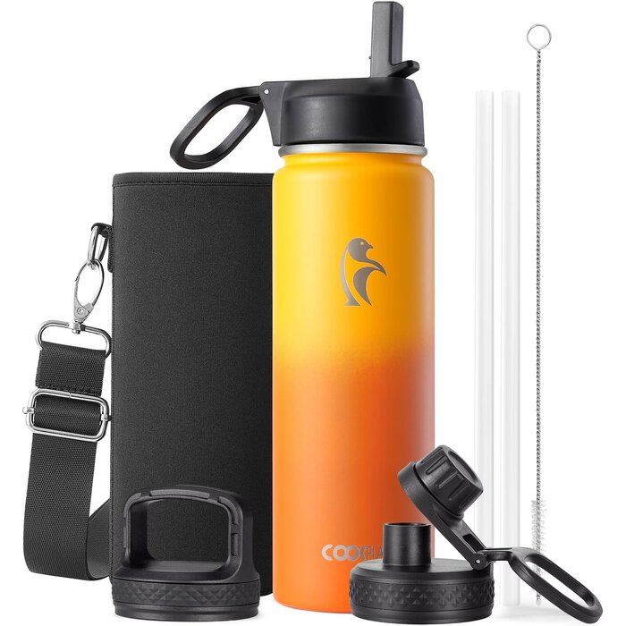 Bouteille isotherme 2L inox - Bleu dégradé - Jusqu'à -33% sur l'outlet