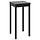 Table de bar carrée en MDF noir - Jusqu'à 34% de réduction
