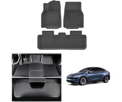 Gafat Tapis de sol TPE pour Tesla Model Y (2025-2027) - Protection 3D - Jusqu'à -46%
