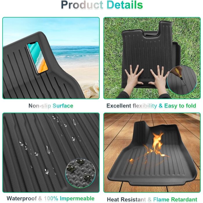 Tapis de sol TPE 3D pour Tesla Model Y Juniper (2025-2027) - Jusqu'à -34%