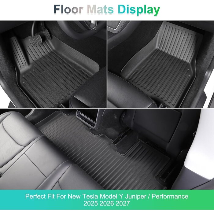 Tapis de sol TPE 3D pour Tesla Model Y Juniper (2025-2027) - Jusqu'à -34%