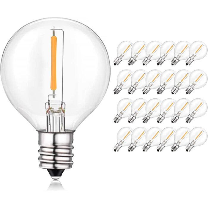 Lot de 25 ampoules LED G40 E12 1W - Jusqu'à 31% de réduction