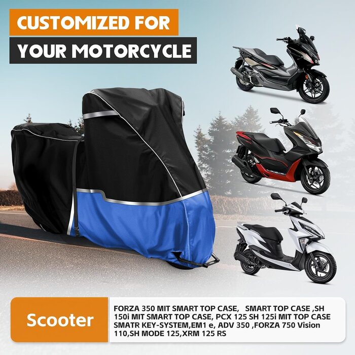 Housse de Protection Scooter Oxford 420D - Jusqu'à 28% de remise