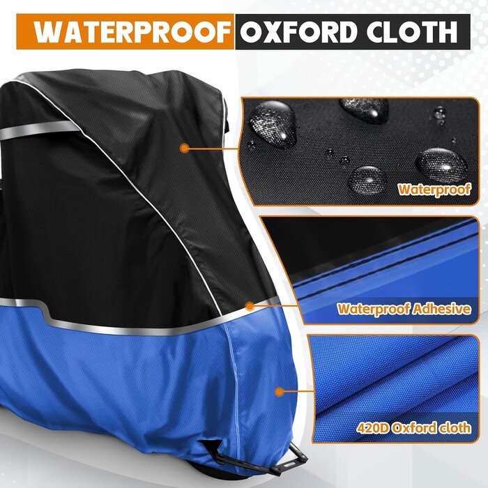 Housse de Protection Scooter Oxford 420D - Jusqu'à 28% de remise