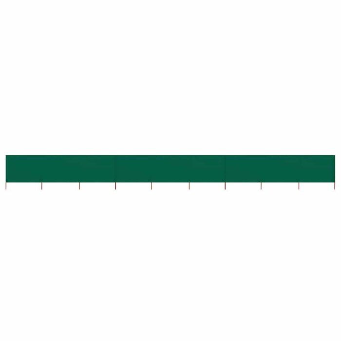 Vidaxl Paravent de plage 9 panneaux 1200x160 cm - Jusqu'à 35% de réduction