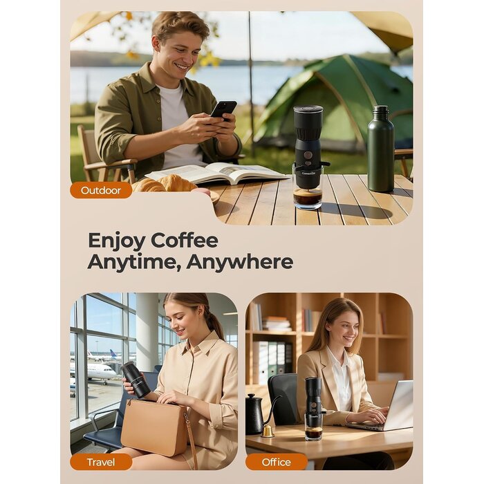 Machine à expresso portable NS - 20 bars - Jusqu'à 33% de réduction