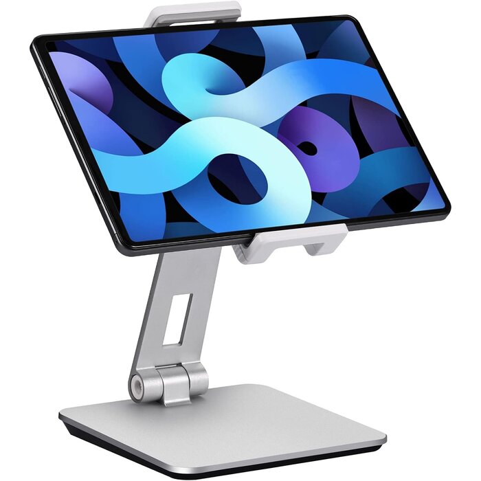 Support Tablette Aluminium Rotatif 7-13" - Jusqu'à -32% sur le prix