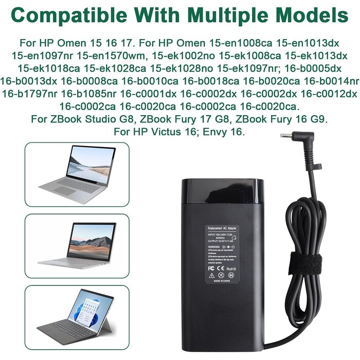 Chargeur PC Portable 230W Haute Performance - Jusqu'à -33%