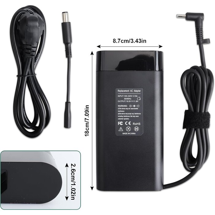 Chargeur PC Portable 230W Haute Performance - Jusqu'à -33%