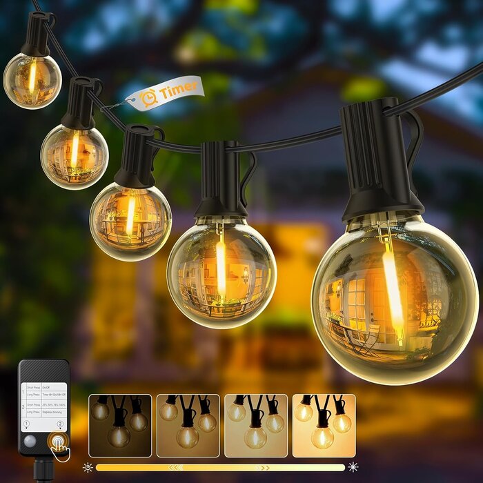 Guirlande Lumineuse 60m 104 LED G40 - Jusqu'à -35% sur l'Outlet