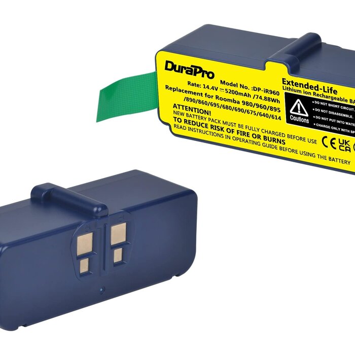 Batterie Li-ion 14,4V 5200mAh pour aspirateur robot - Jusqu'à 33% de remise
