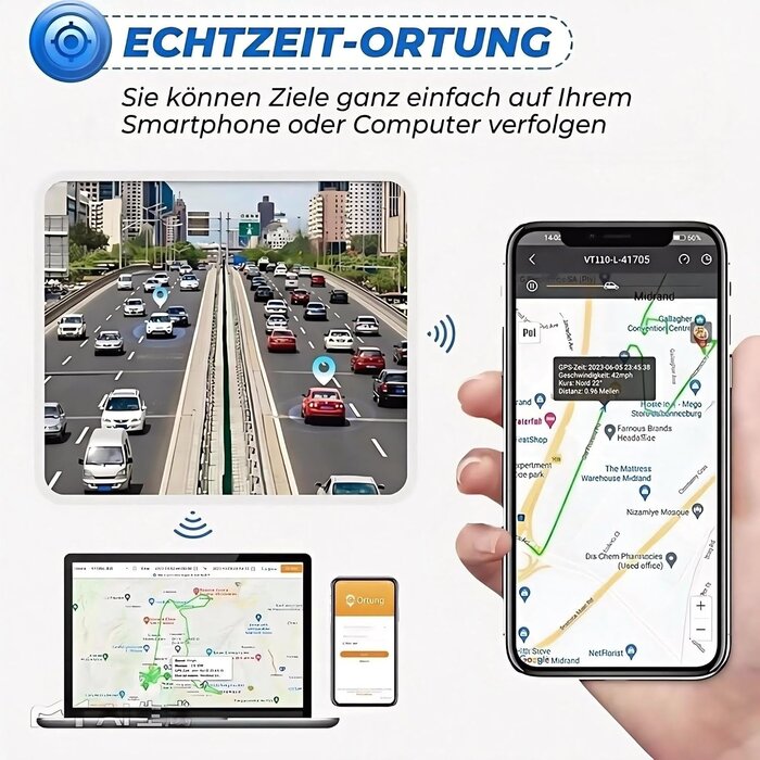 Mini traceur GPS 4G haute précision - Jusqu'à 32% de remise