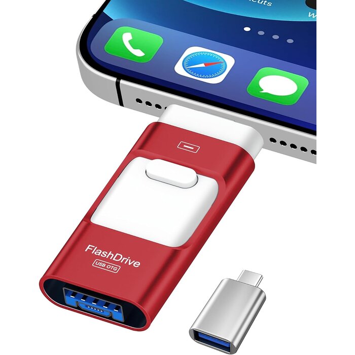 Clé USB 4-en-1 256 Go - Transfert rapide - Jusqu'à 32% de remise
