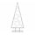 Sapin de Noël décoratif en métal noir 180 cm - Jusqu'à 79% de réduction