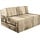 Matelas pliant 3 parties 200x90cm - Motif bois - Jusqu'à -31%