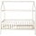 Lit cabane enfant blanc 200x90cm - Jusqu'à -32% sur le retour