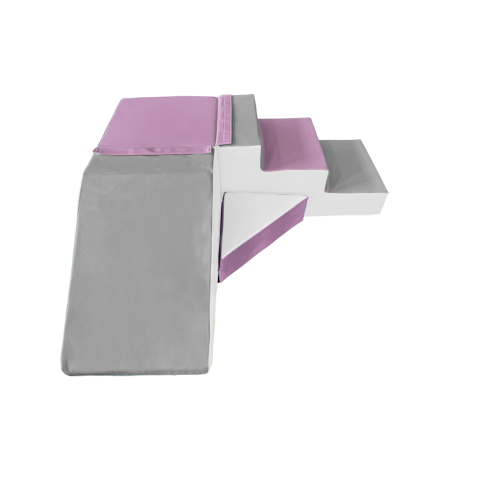 Viking Choice Ensemble de 4 blocs en mousse avec toboggan - Jusqu'à 35% de remise
