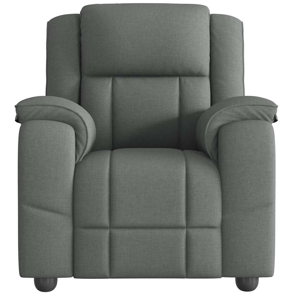 Vidaxl Fauteuil de massage inclinable gris foncé - Jusqu'à 35% de réduction