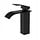 Mitigeur de lavabo noir mat 18 cm en laiton - Jusqu'à -23% de remise