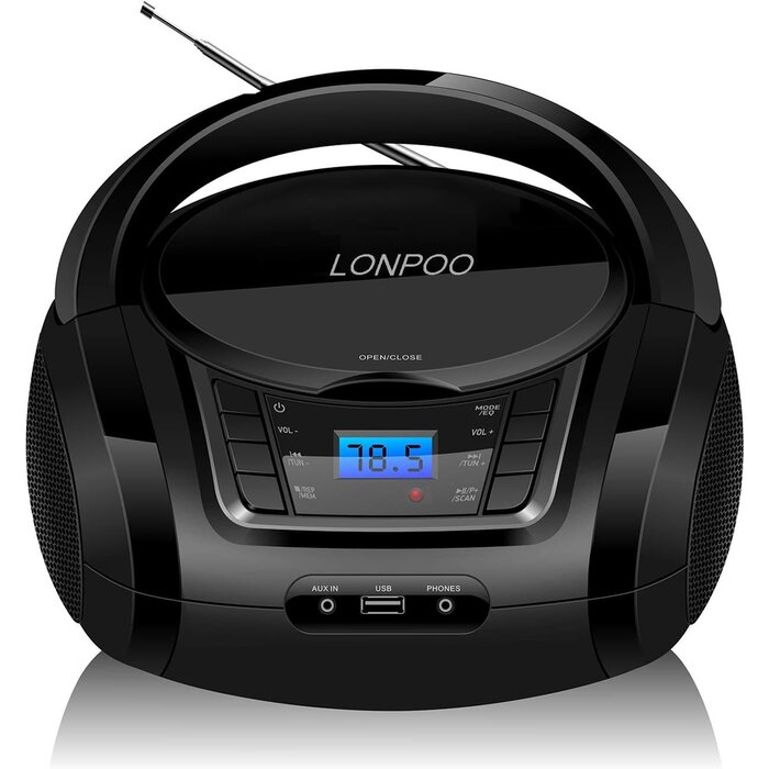 Radio FM Portable avec Lecteur CD et Bluetooth - Jusqu'à 29% de réduction