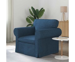 Vidaxl Fauteuil moderne bleu en métal 60 cm - Jusqu'à 35% de réduction