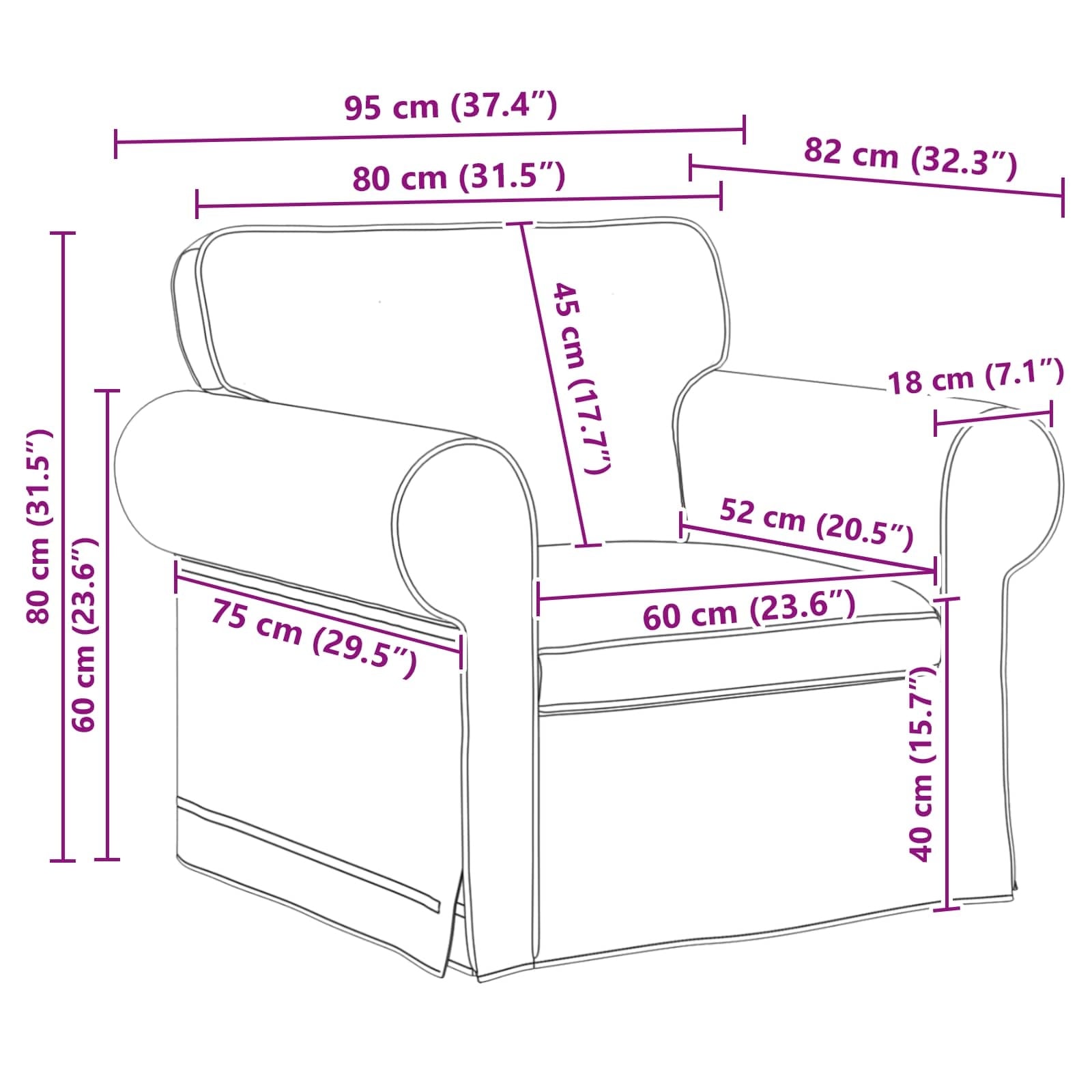 Vidaxl Fauteuil moderne bleu en métal 60 cm - Jusqu'à 35% de réduction