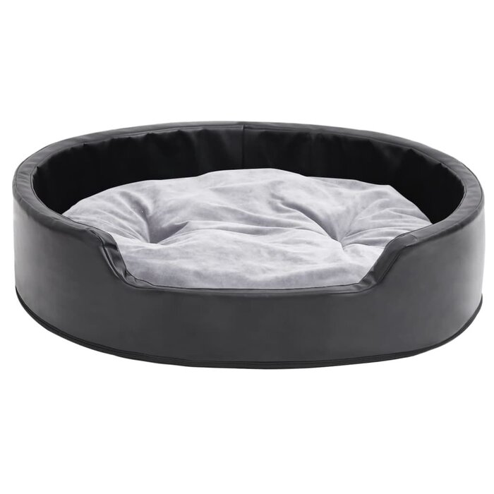 Vidaxl Panier pour chien 79x70x19 cm - Peluche et similicuir - Jusqu'à -33%