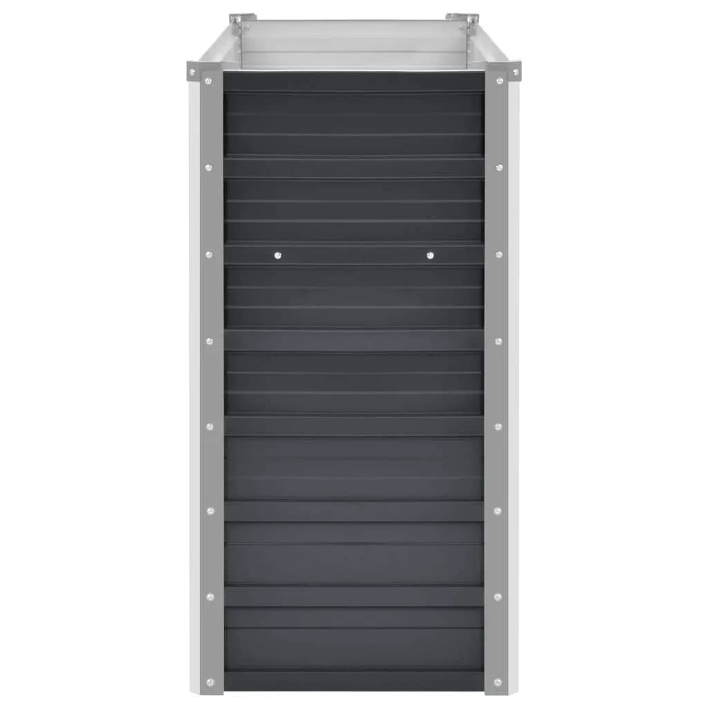 Vidaxl Jardinière surélevée en acier anthracite 160cm - Jusqu'à -33%